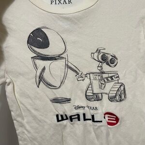 Pixar WALL·E White Crop Top